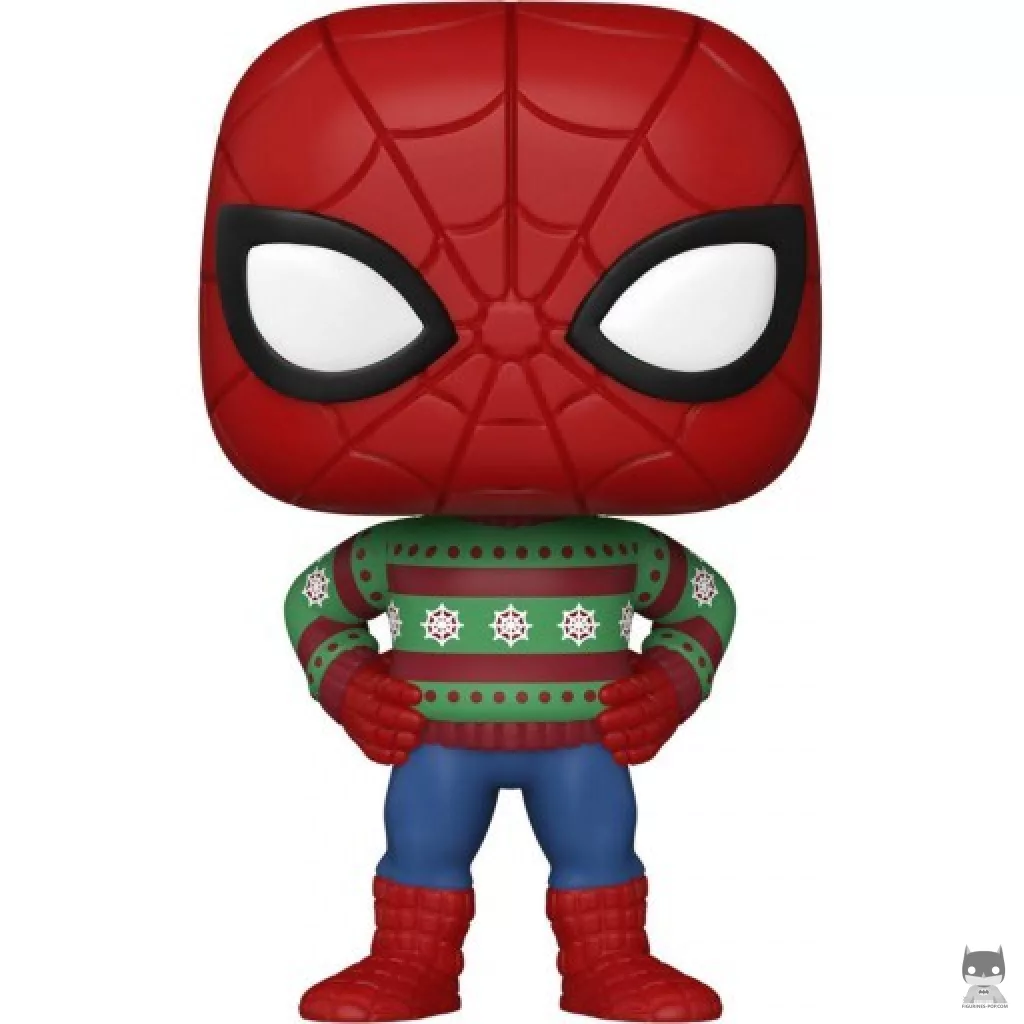 Figura Funko Pop! Spider-Man (Navidad) (Marvel Comics)