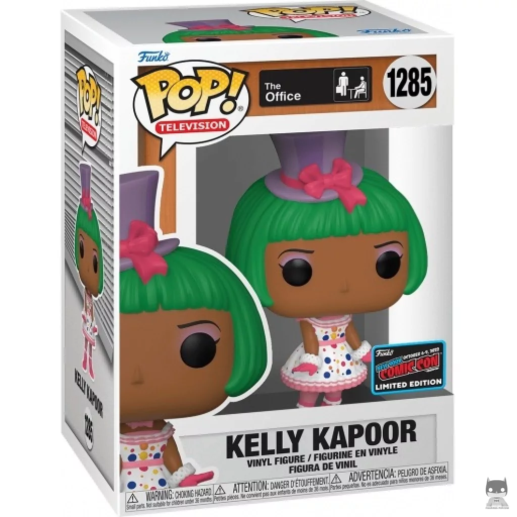 Figura Funko Pop! Kelly Kapoor en su caja
