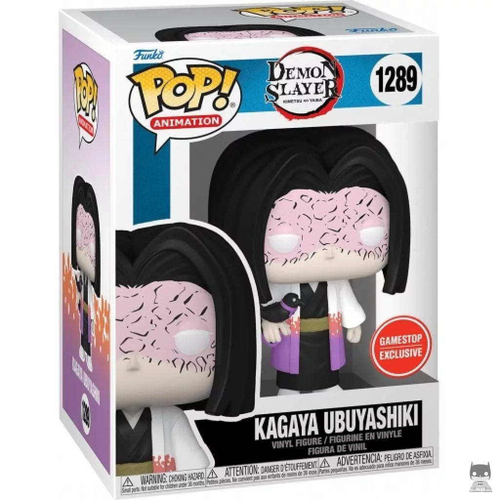 Figura Funko Pop! Kagaya Ubuyashiki en su caja