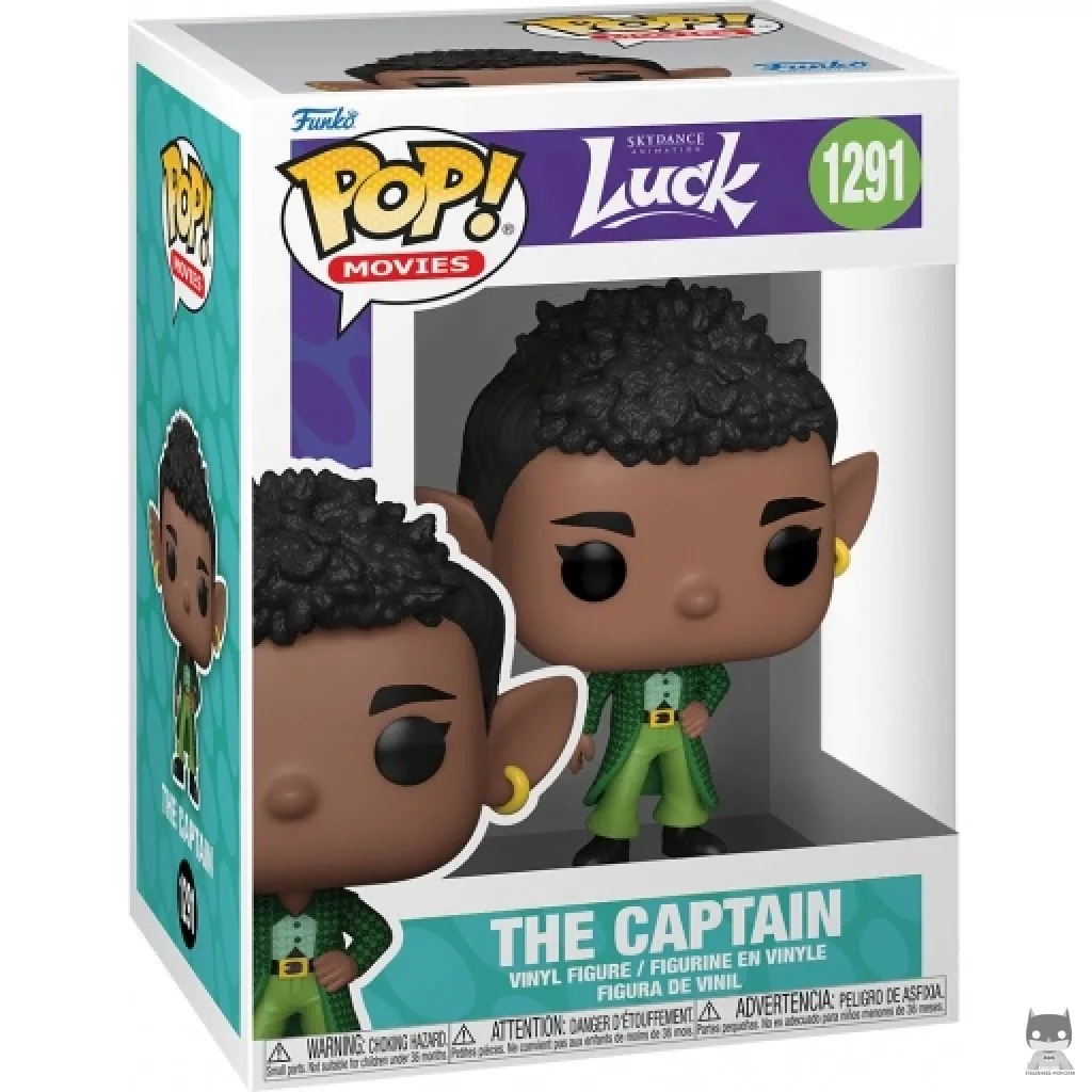 Figura Funko Pop! El Capitán en su caja
