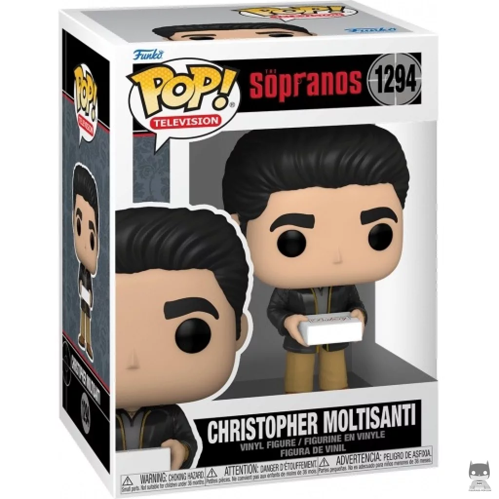 Figura Funko Pop! Christopher Moltisanti en su caja