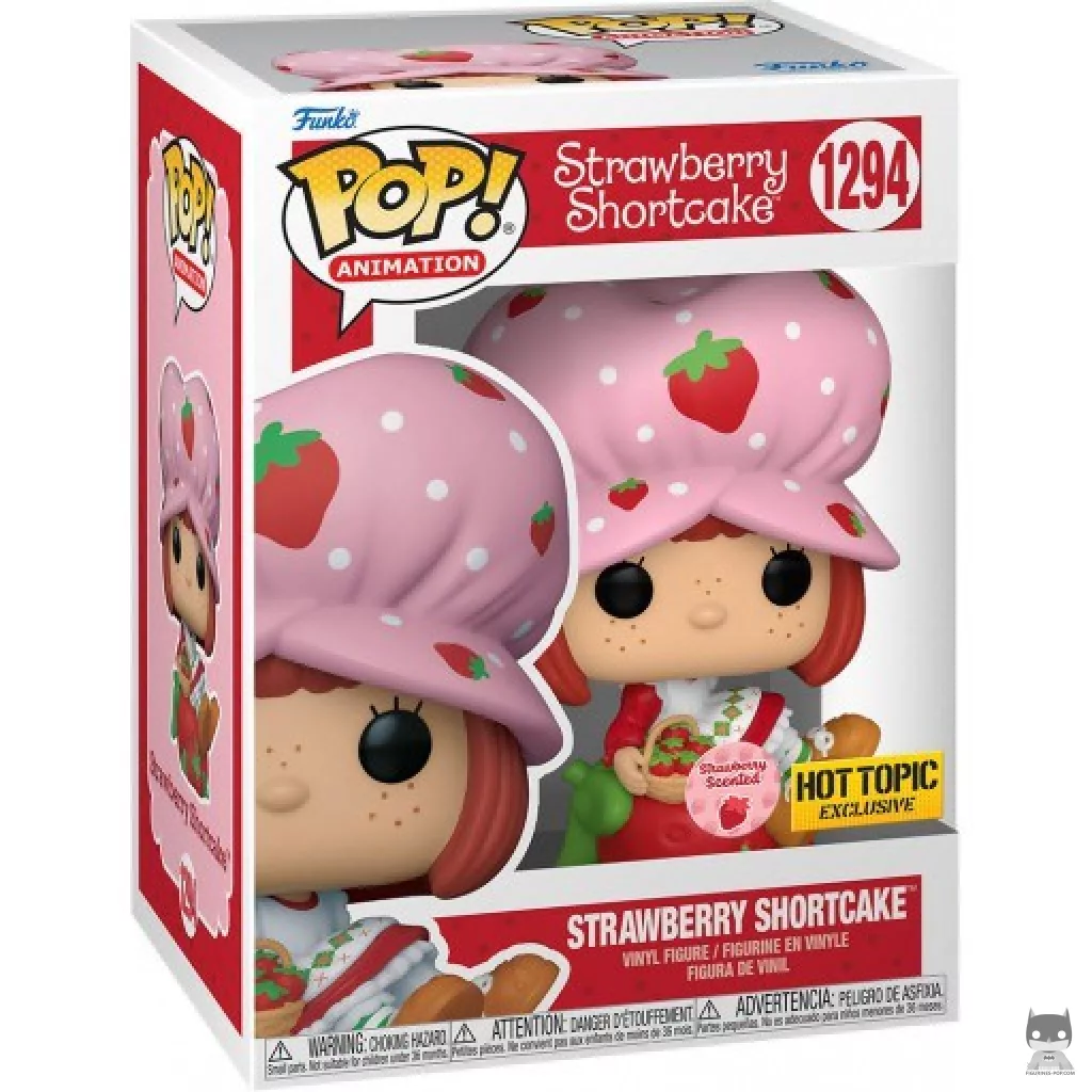 Figura Funko Pop! Tarta de Fresa (Con aroma) en su caja