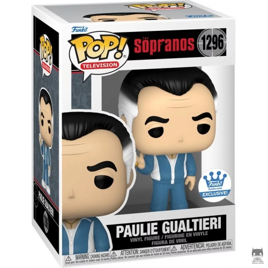 Figura Funko Pop! Paulie Gualtieri en su caja