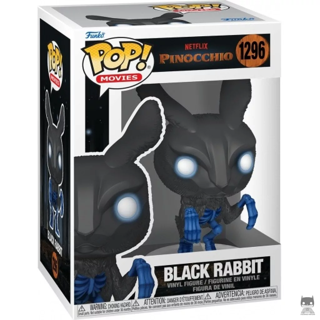 Figura Funko Pop! Conejo negro en su caja