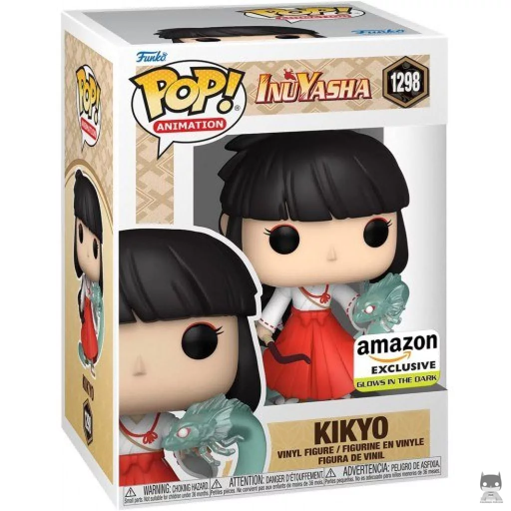 Figura Funko Pop! Kikyo (Brilla en la oscuridad) en su caja
