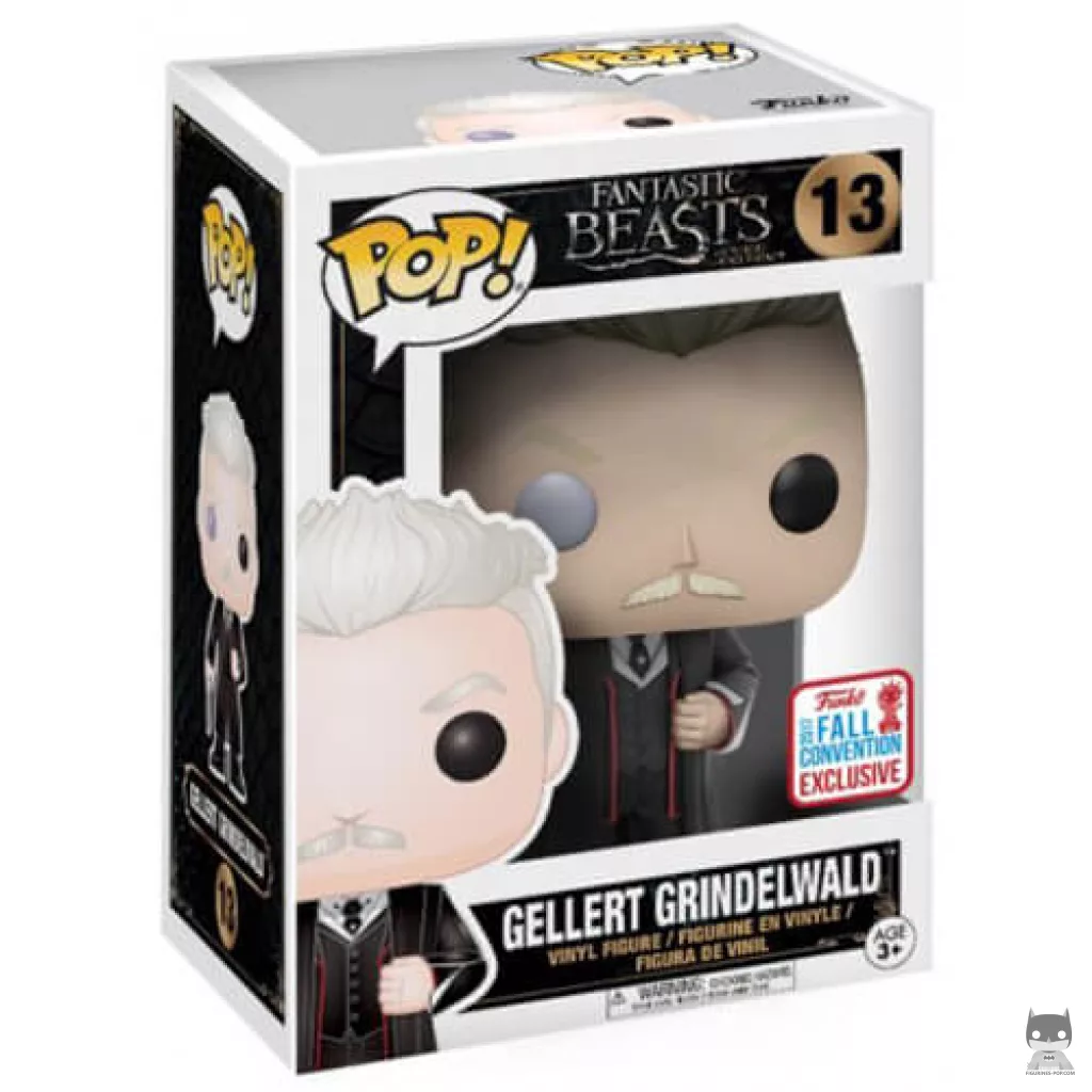 Figura Funko Pop! Gellert Grindelwald en su caja