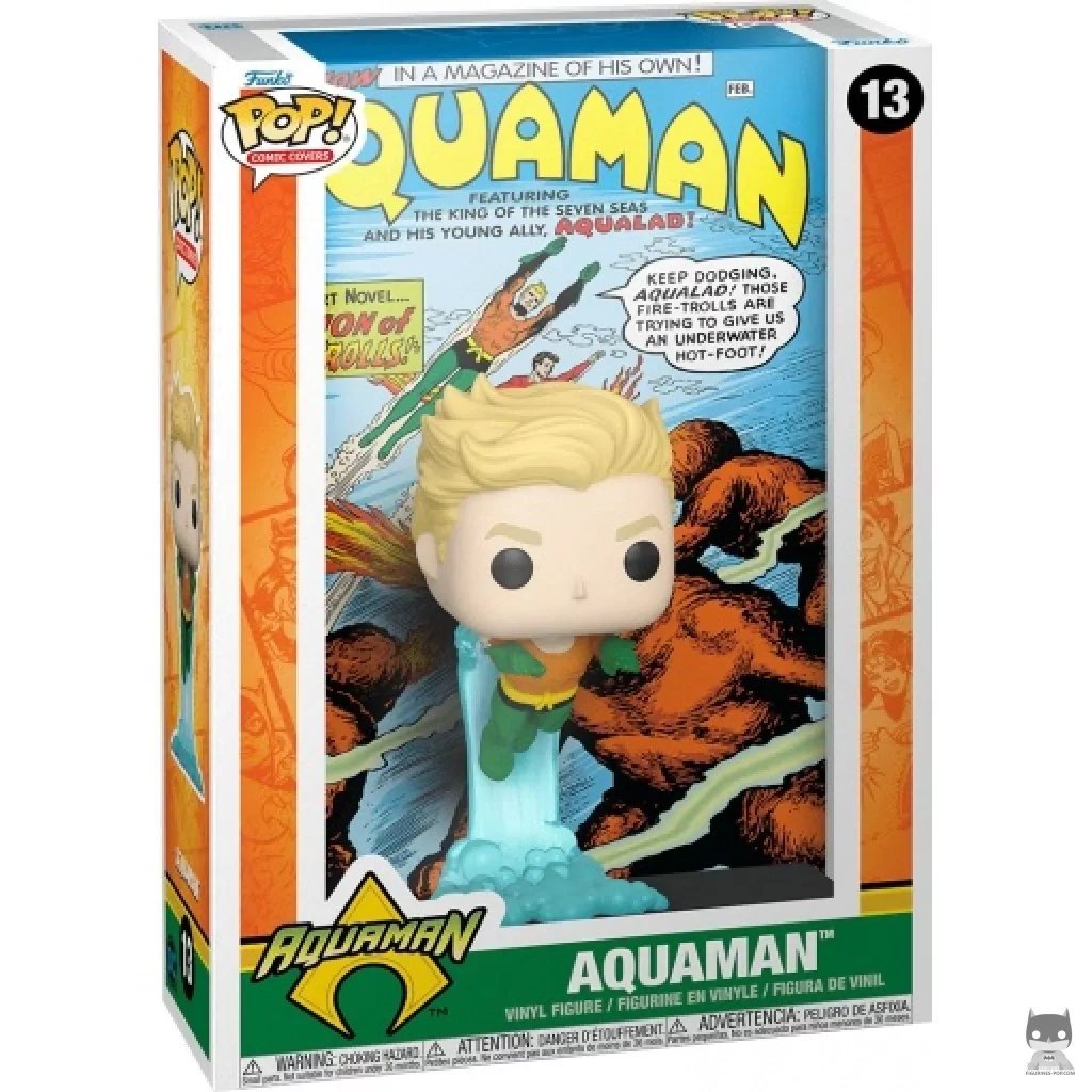 Figura Funko Pop! Aquaman en su caja
