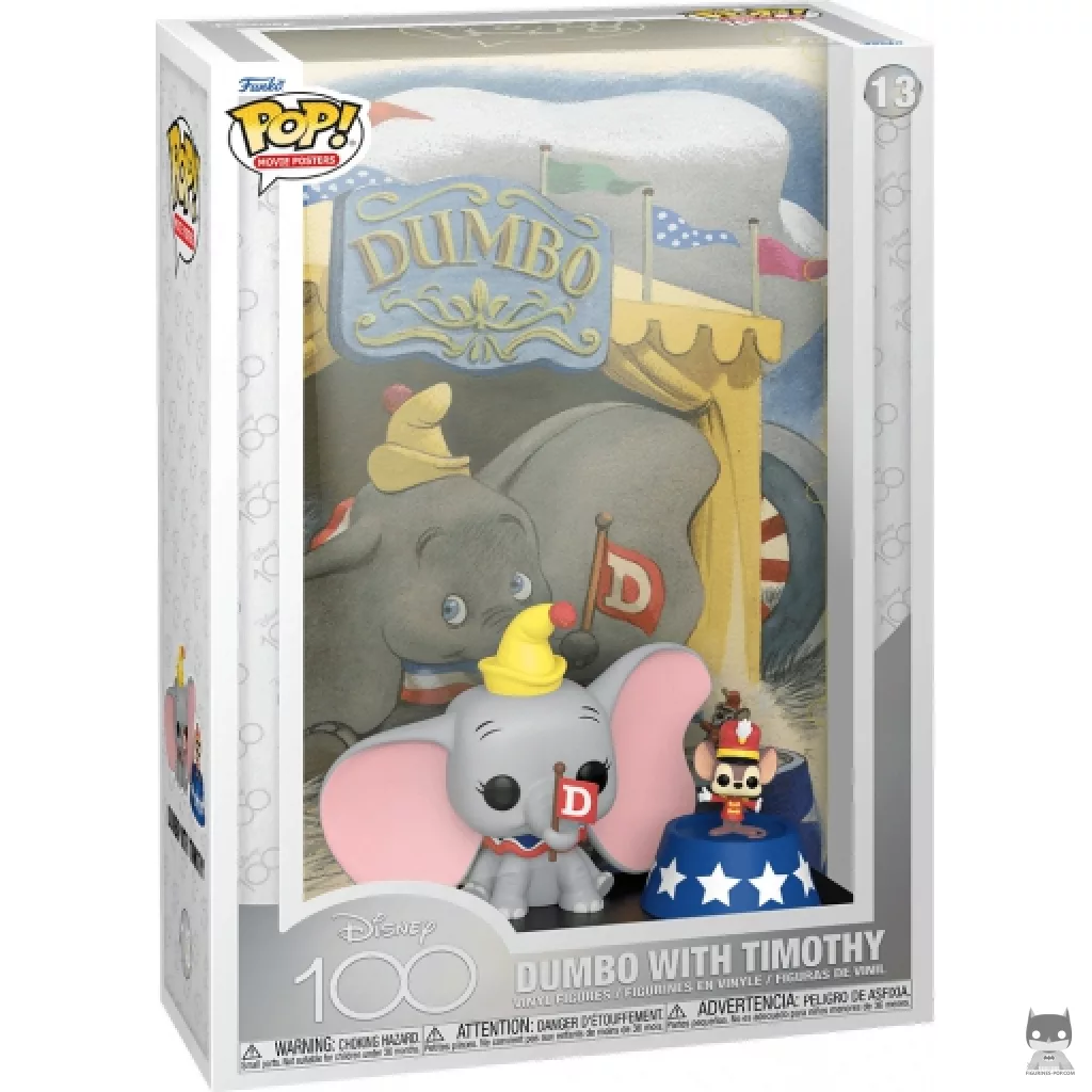 Figura Funko Pop! Dumbo con Timothy en su caja