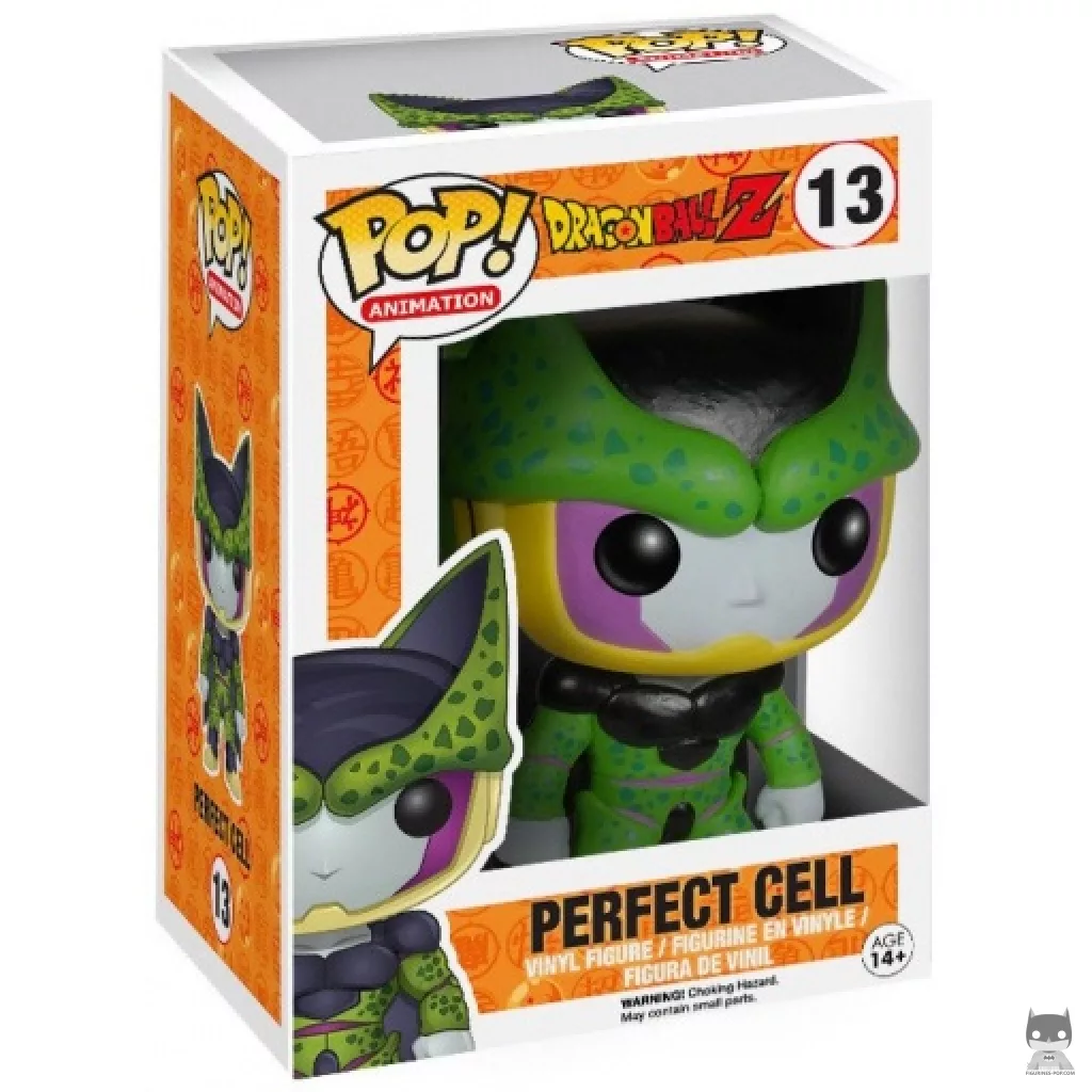 Figura Funko Pop! Perfect Cell en su caja