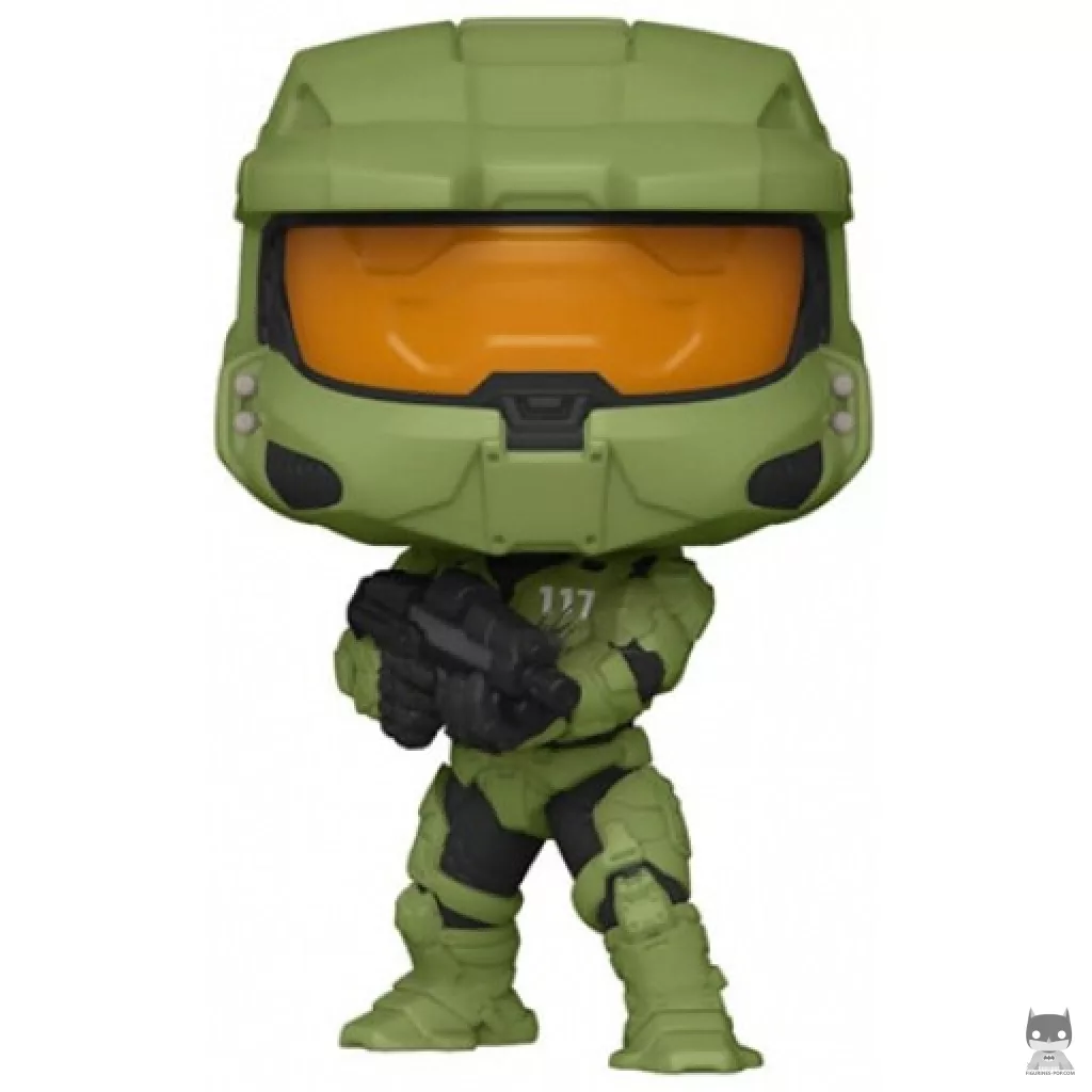 Figura Funko Pop! Jefe Maestro con fusil de asalto MA40 (Halo)