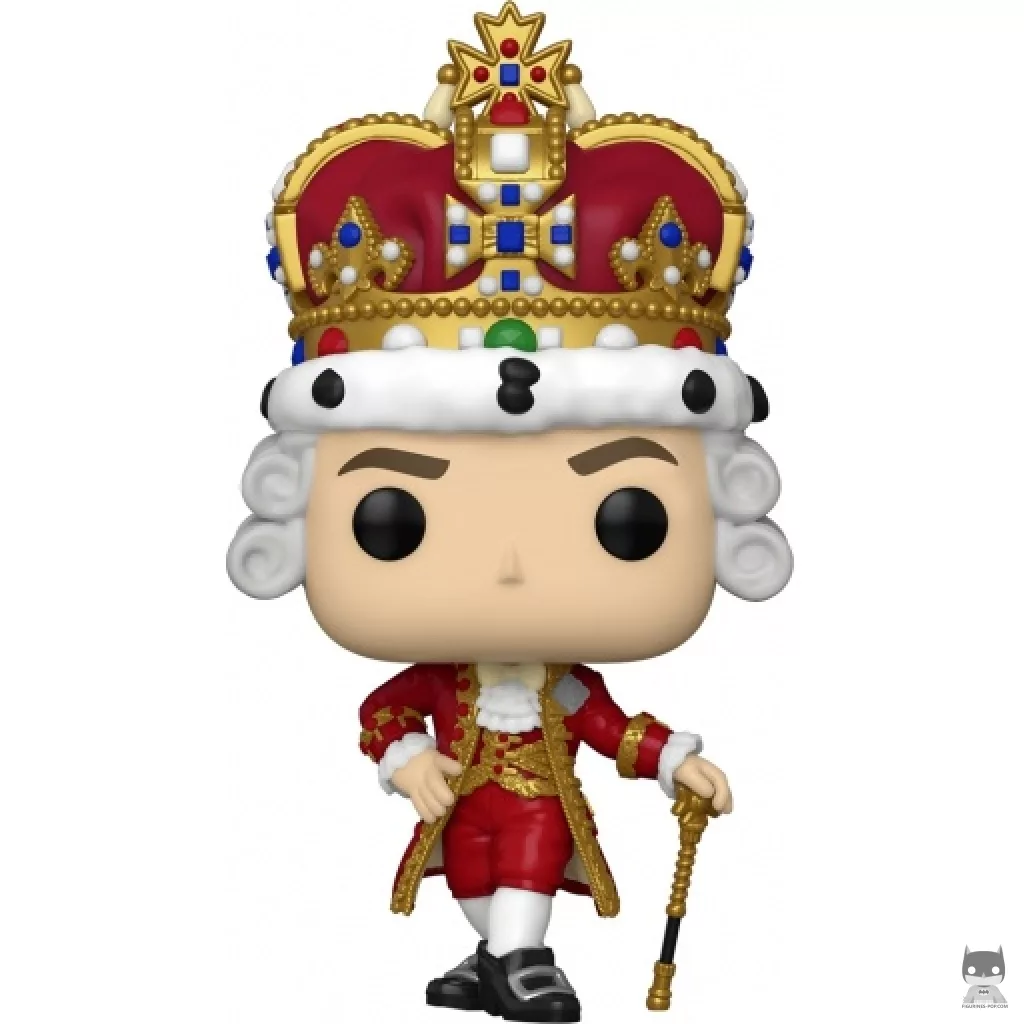 Figura Funko Pop! King George (Rojo) (Hamilton)