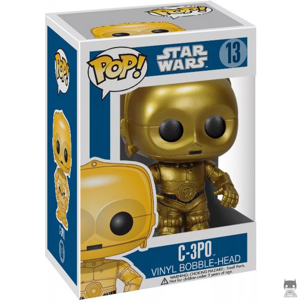 Figura Funko Pop! C-3PO en su caja