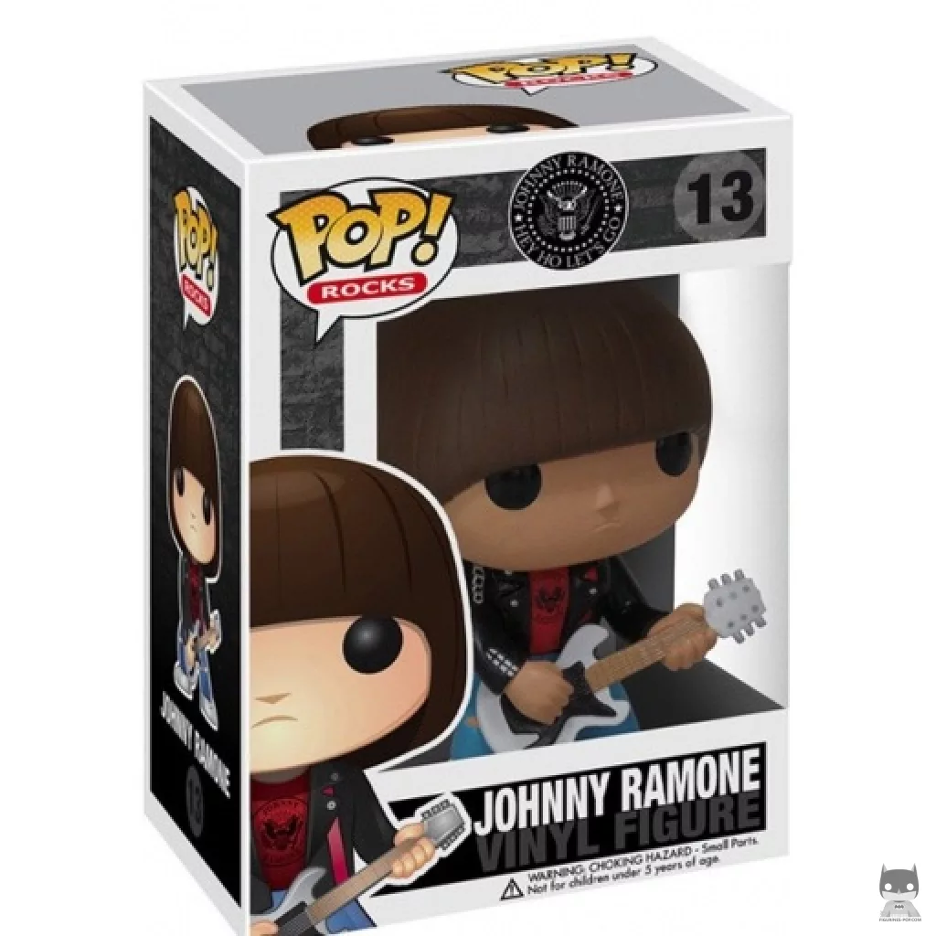 Figura Funko Pop! Johnny Ramone en su caja