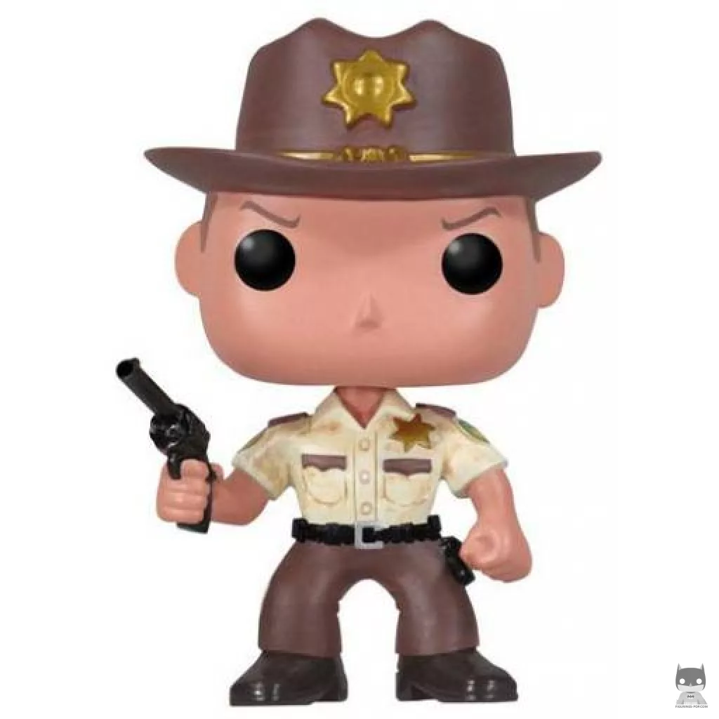 Figura Funko Pop! Rick Grimes policía (The Walking Dead)