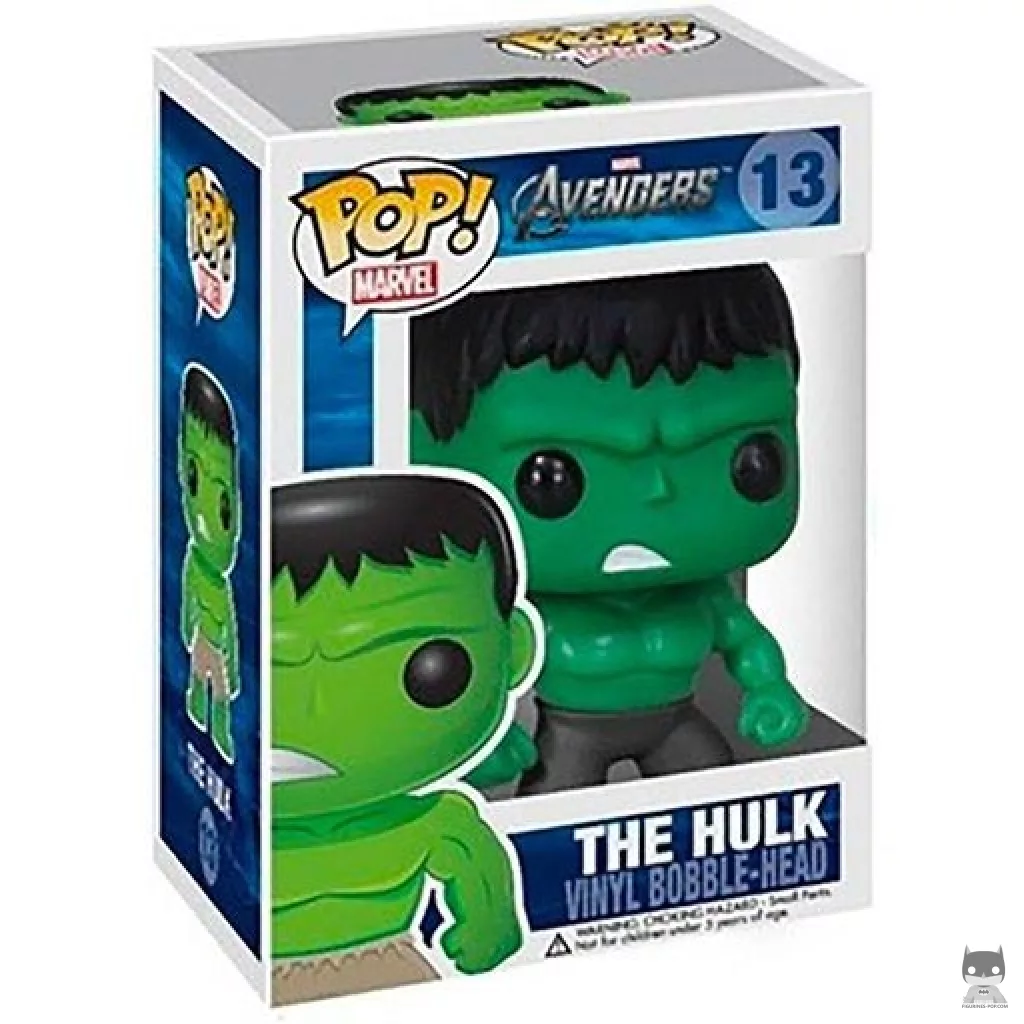 Figura Funko Pop! Hulk en su caja