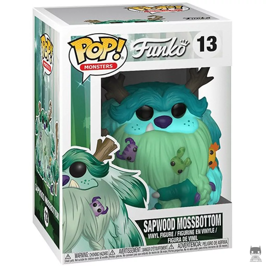 Figura Funko Pop! Sapwood Mossbottom en su caja