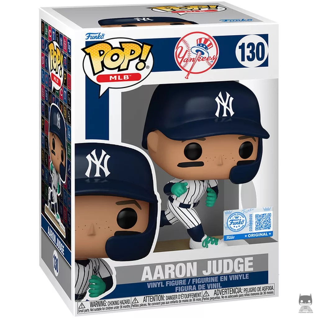 Figura Funko Pop! Aaron Judge en su caja