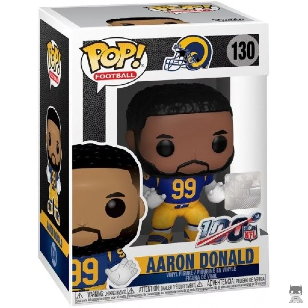 Figura Funko Pop! Aaron Donald en su caja