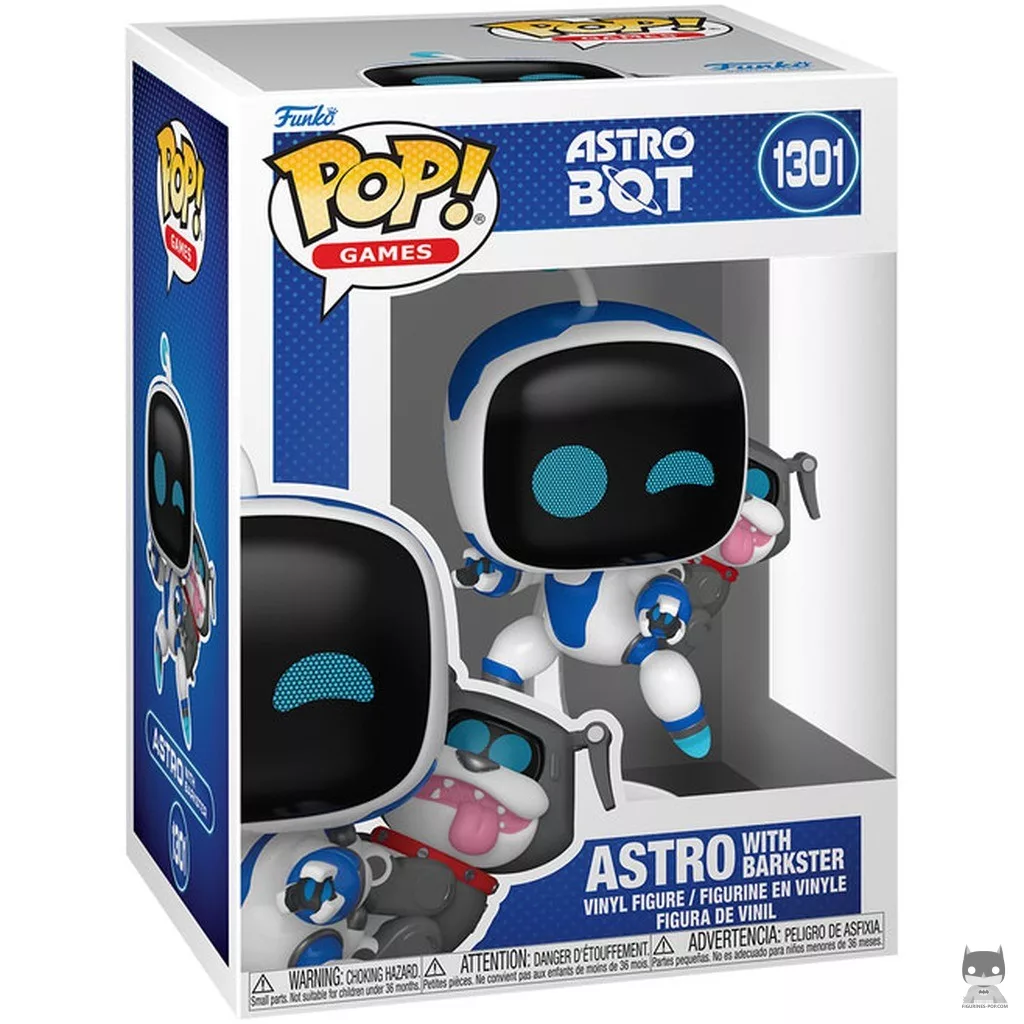 Figura Funko Pop! Astro con Barkster en su caja