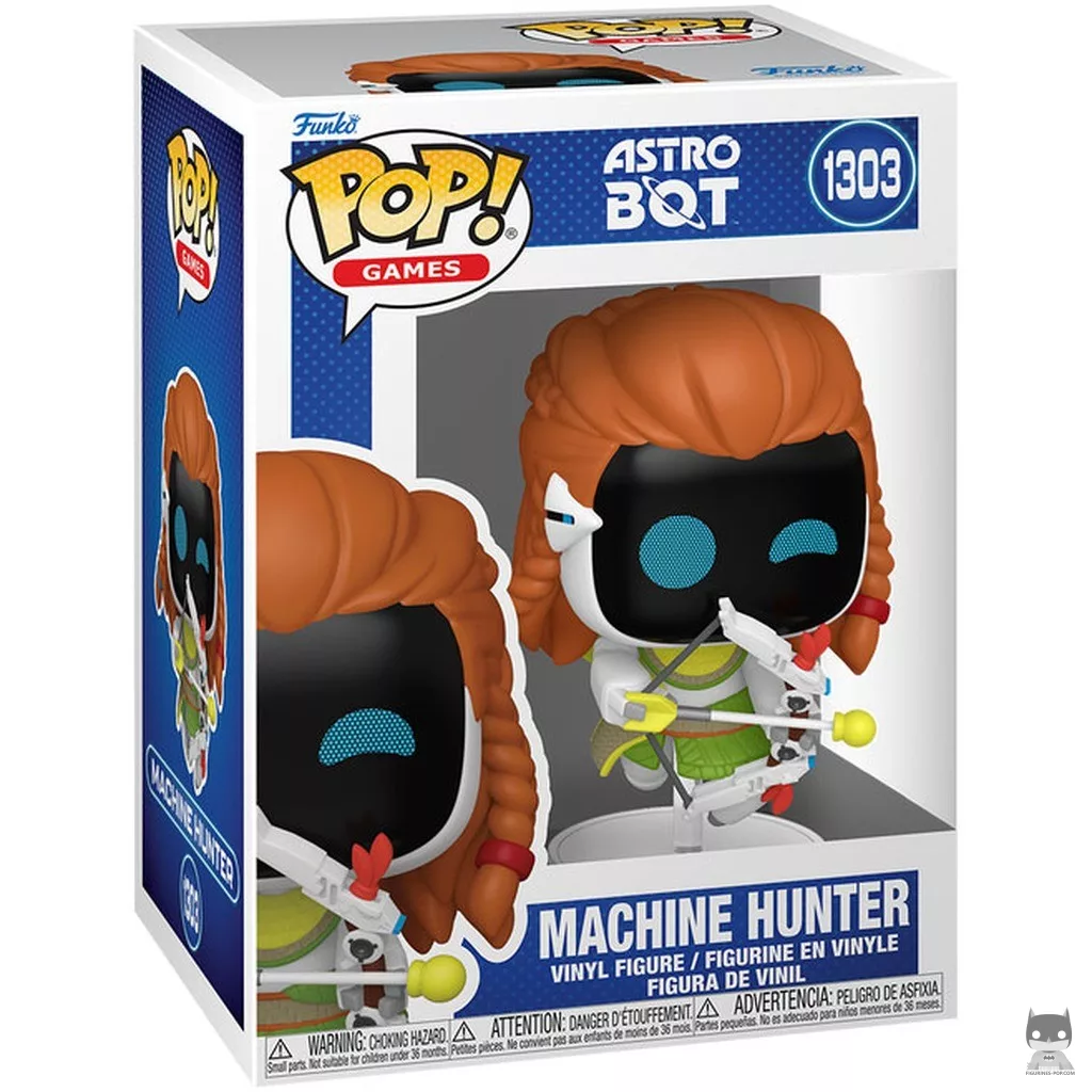 Figura Funko Pop! Cazador de máquinas en su caja