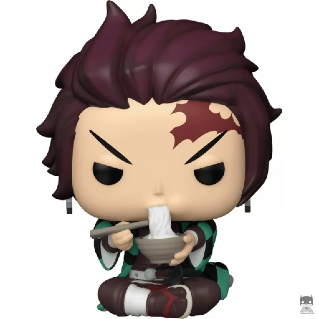 Figura Funko Pop! Tanjiro con fideos (Demon Slayer)