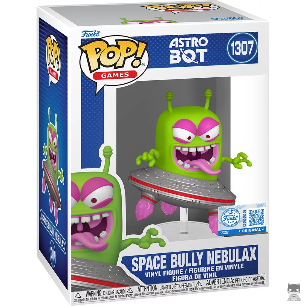 Figura Funko Pop! Space Bully Nebulax en su caja