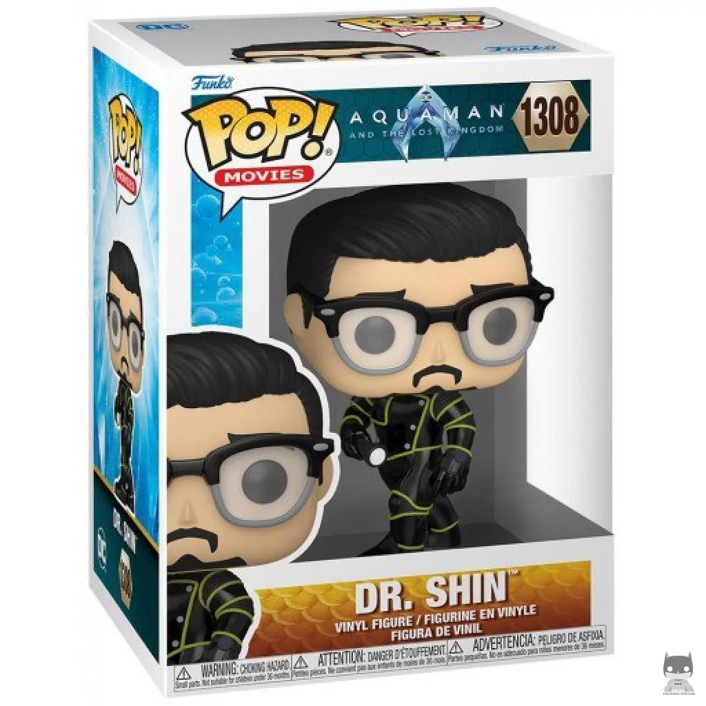 Figura Funko Pop! Dr. Shin en su caja