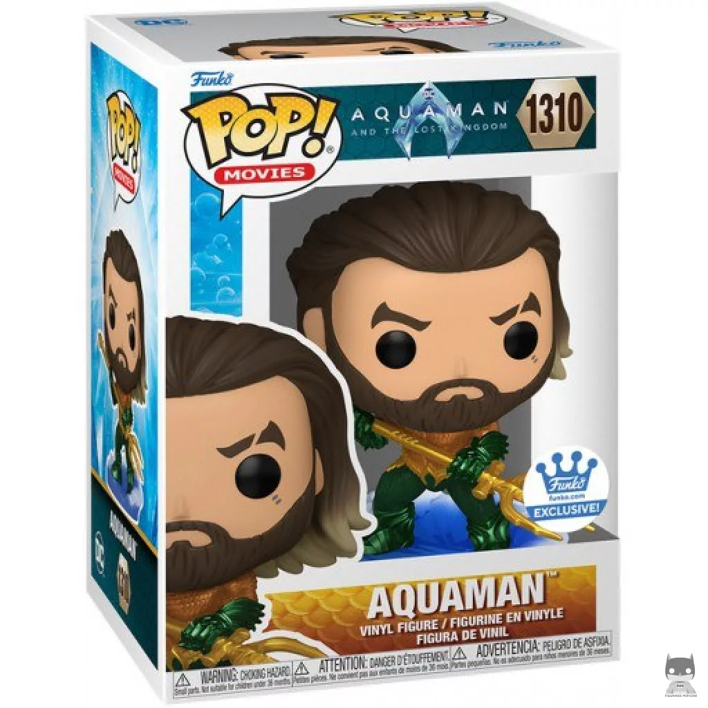 Figura Funko Pop! Aquaman en su caja