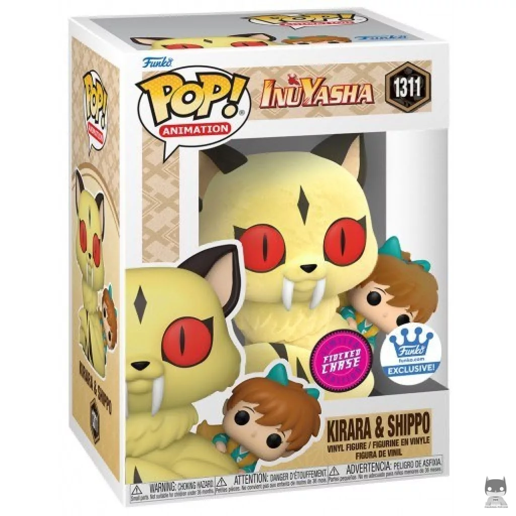 Figura Funko Pop! Kirara & Shippo (Chase & Flocado) en su caja