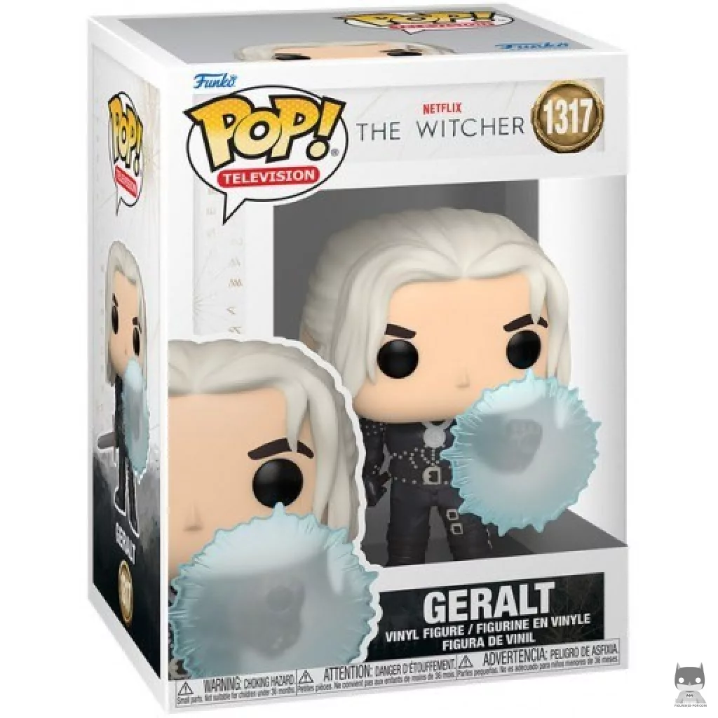 Figura Funko Pop! Geralt en su caja