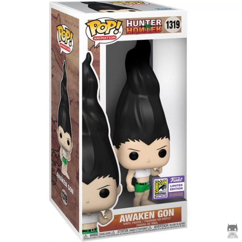 Figura Funko Pop! Gon despertado en su caja