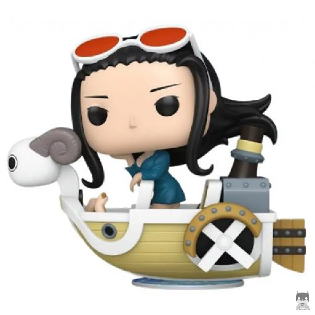 Figura Funko Pop! Nico Robin con el Mini Merry II (One Piece)