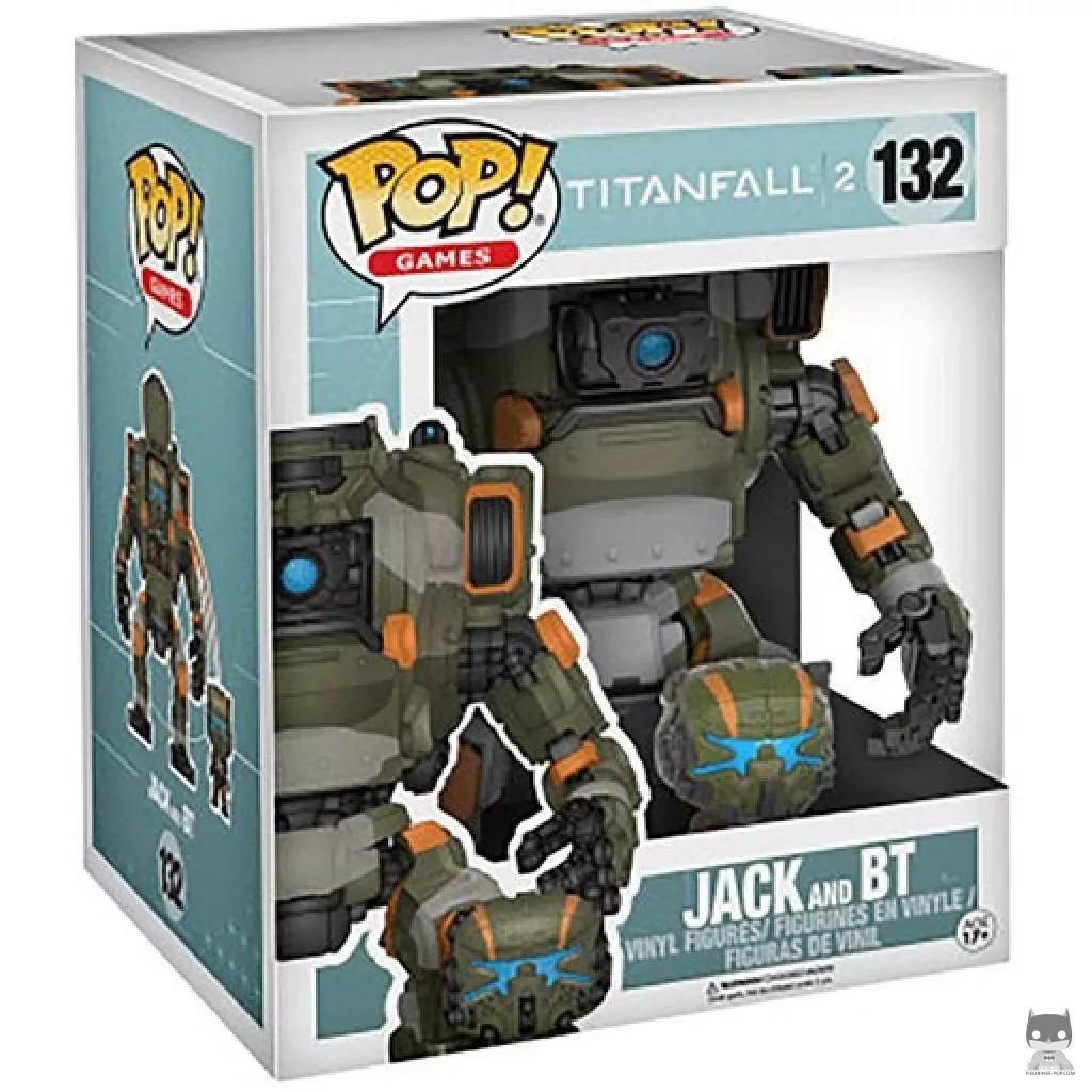 Figura Funko Pop! Jack & BT (Supersized) en su caja