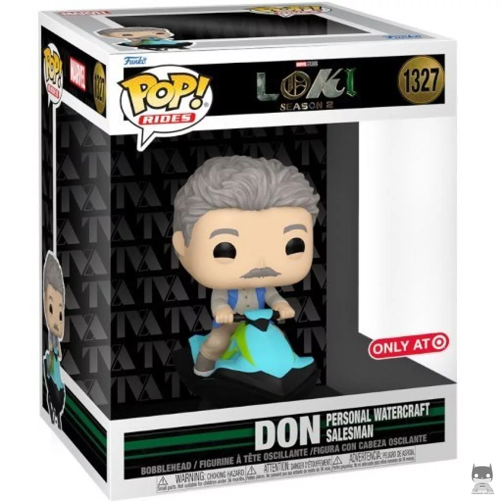 Figura Funko Pop! Don (Vendedor de motos de agua) en su caja