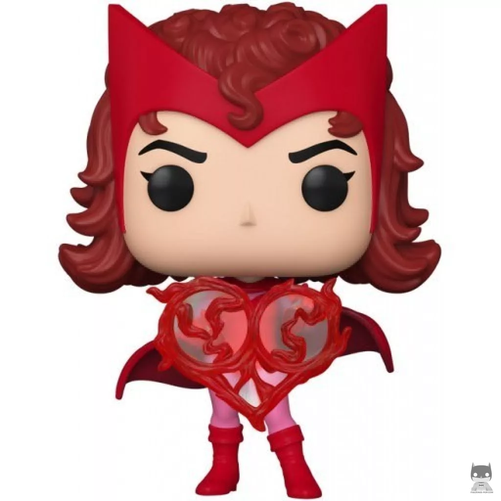 Figura Funko Pop! Bruja Escarlata (San Valentín) (Marvel Comics)
