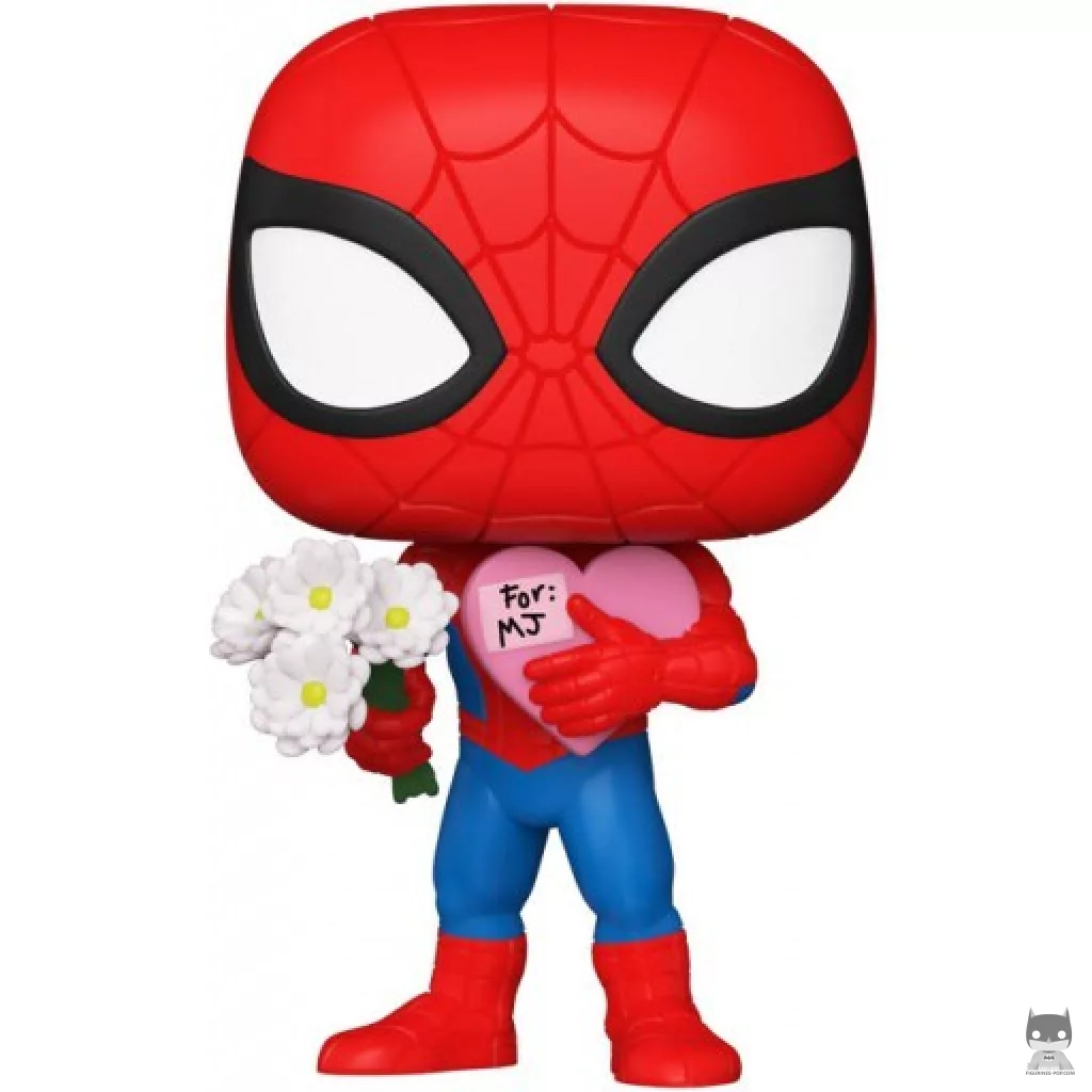 Figura Funko Pop! Spider-Man (San Valentín) (Marvel Comics)