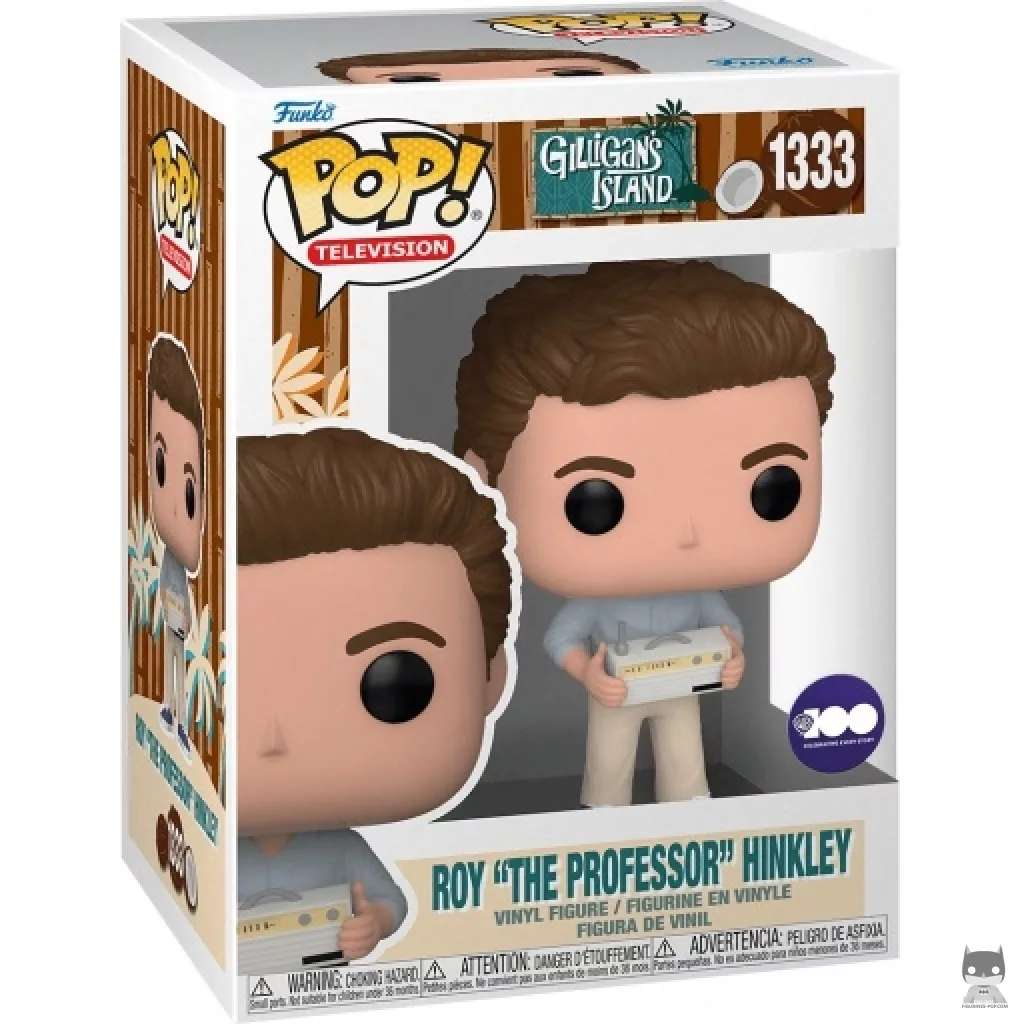 Figura Funko Pop! Roy "El Profesor" Hinkley en su caja