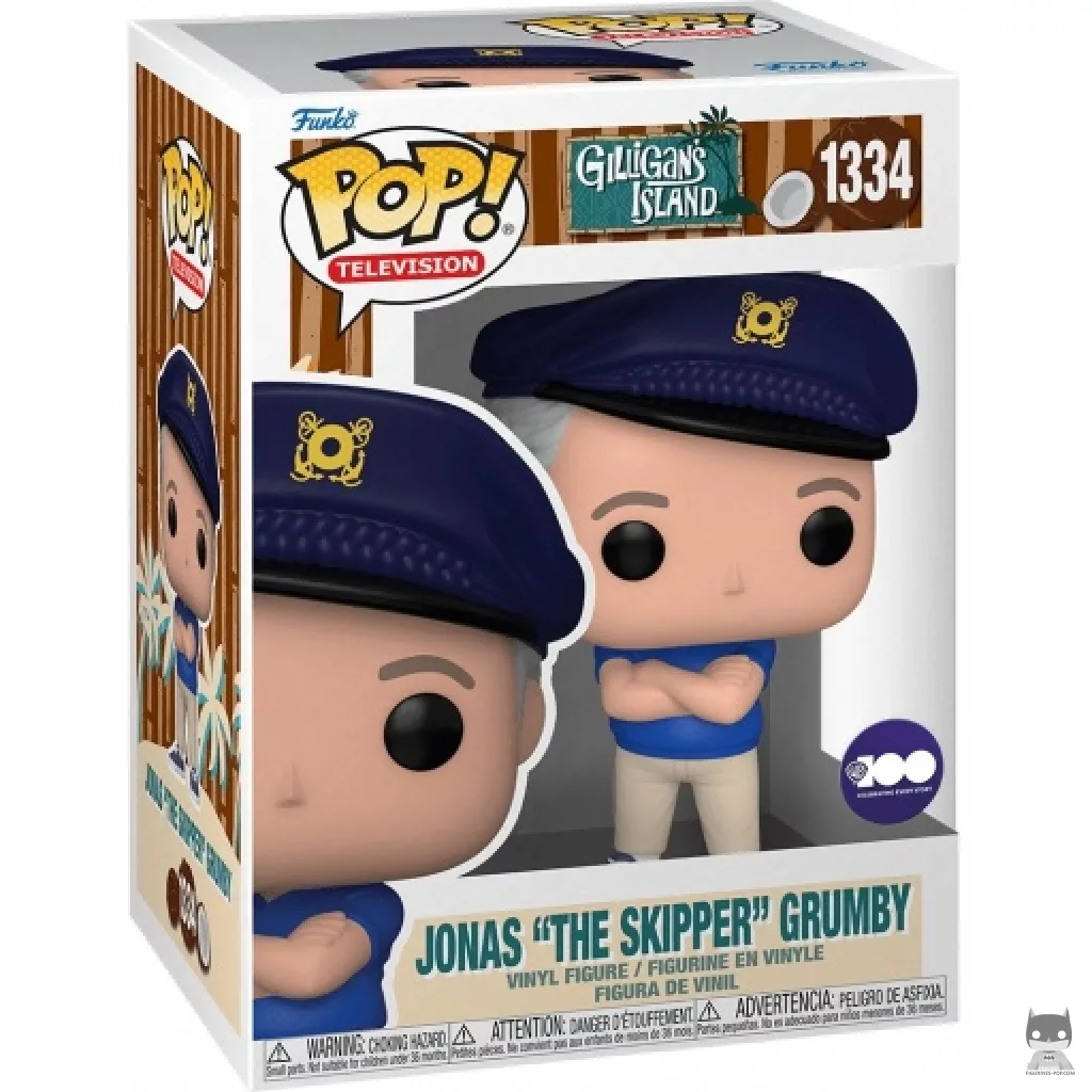 Figura Funko Pop! Jonas "El Capitán" Grumby en su caja