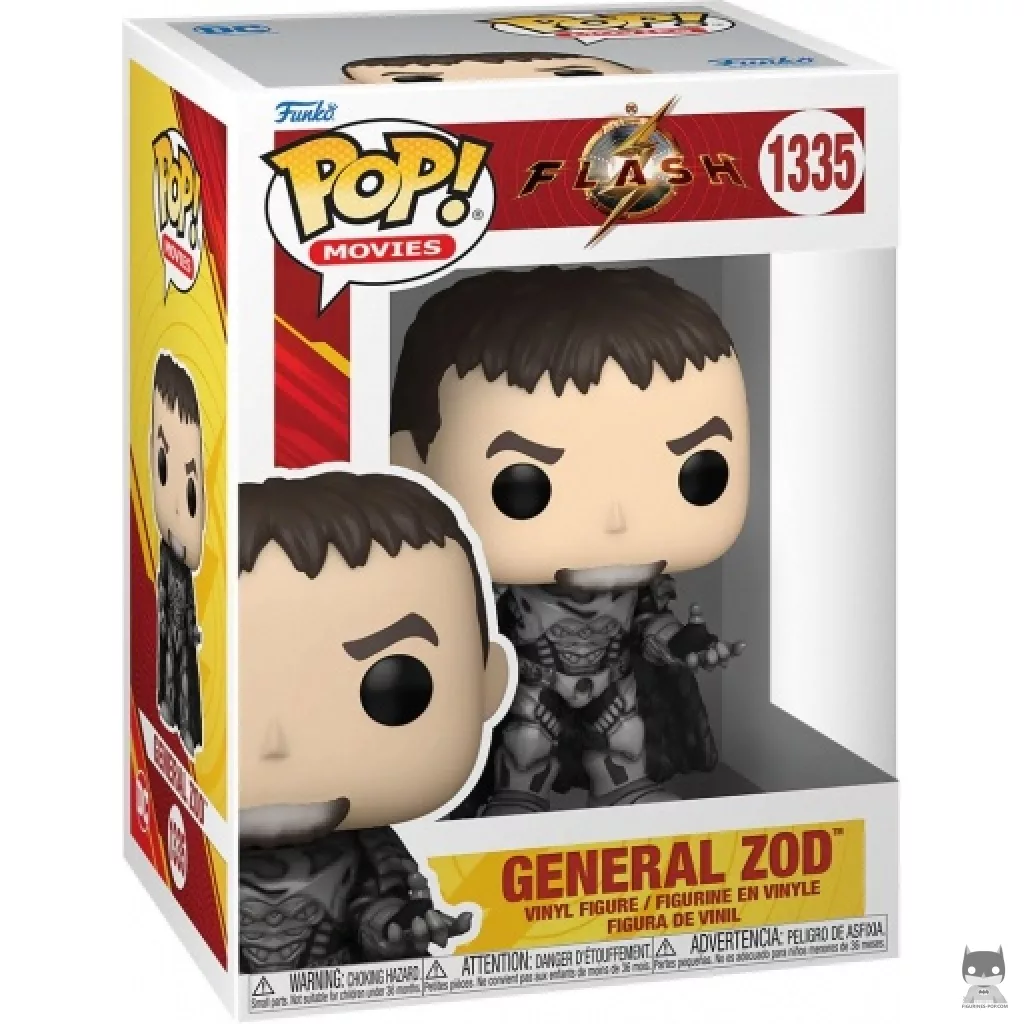 Figura Funko Pop! General Zod en su caja