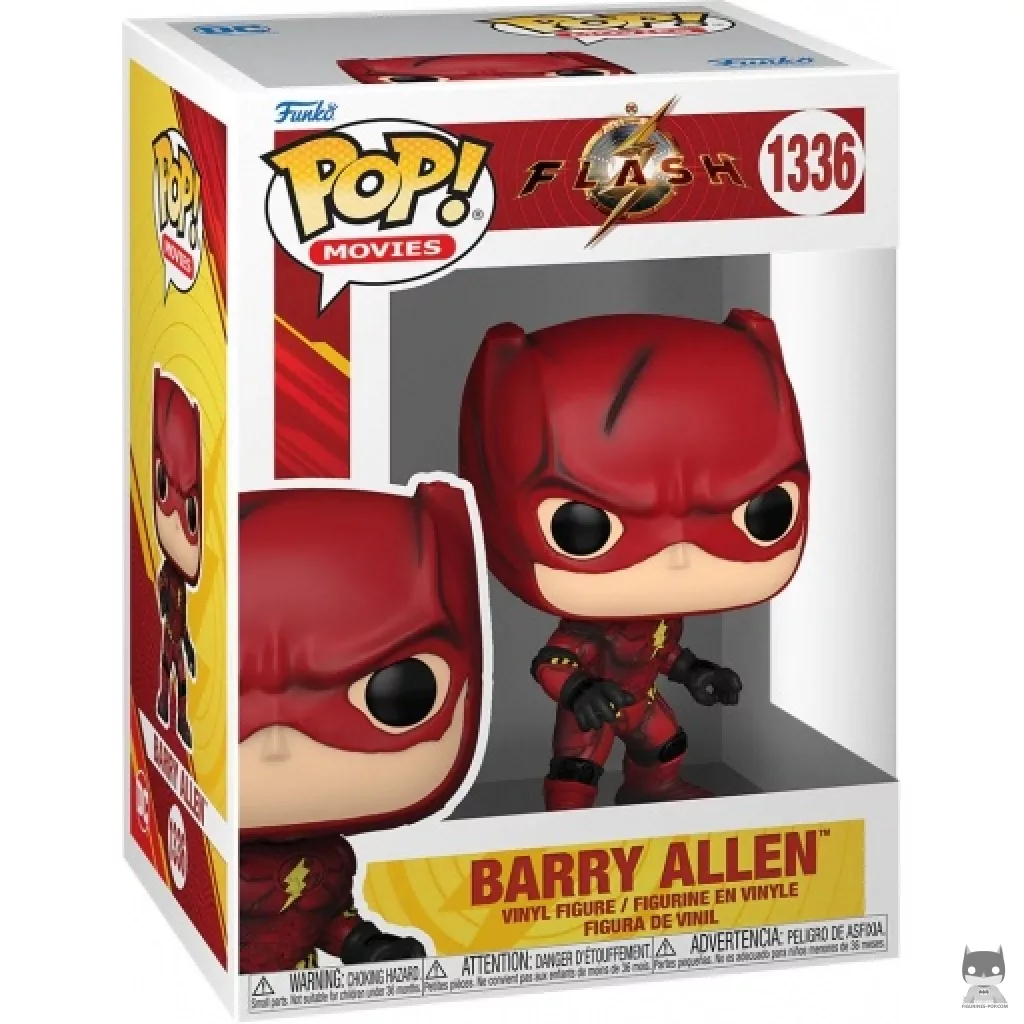 Figura Funko Pop! Barry Allen en su caja