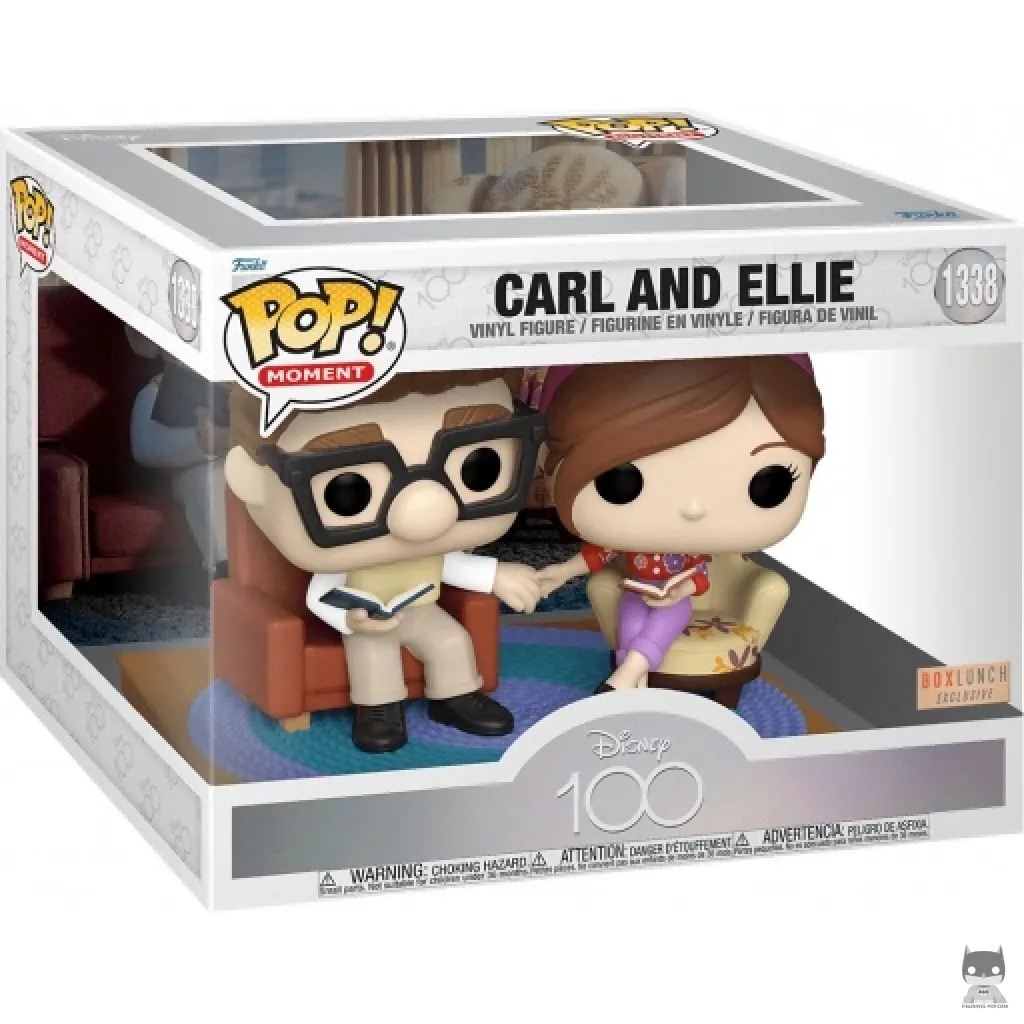 Figura Funko Pop! Carl & Ellie en su caja