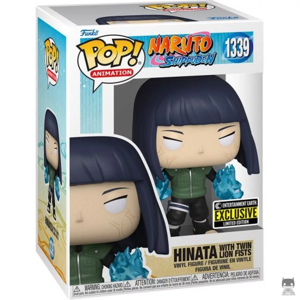 Figura Funko Pop! Hinata con los Puños Gemelos de León en su caja