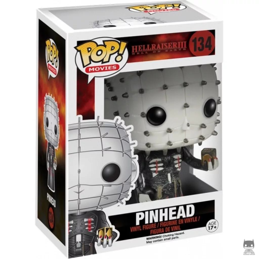 Figura Funko Pop! Pinhead en su caja