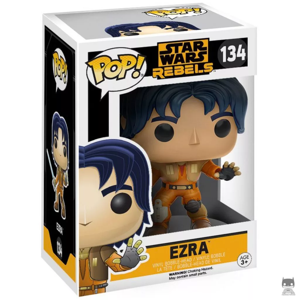 Figura Funko Pop! Ezra en su caja