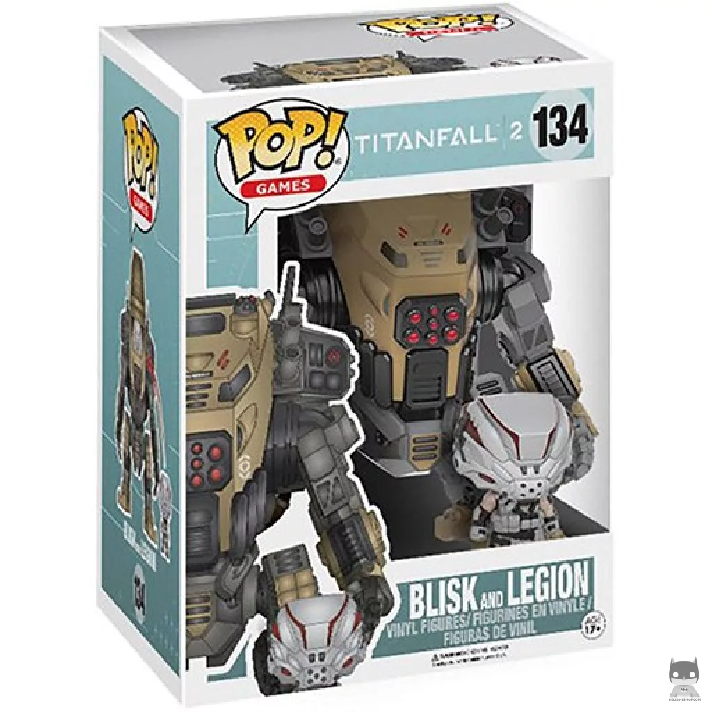 Figura Funko Pop! Blisk & Legion (Supersized) en su caja