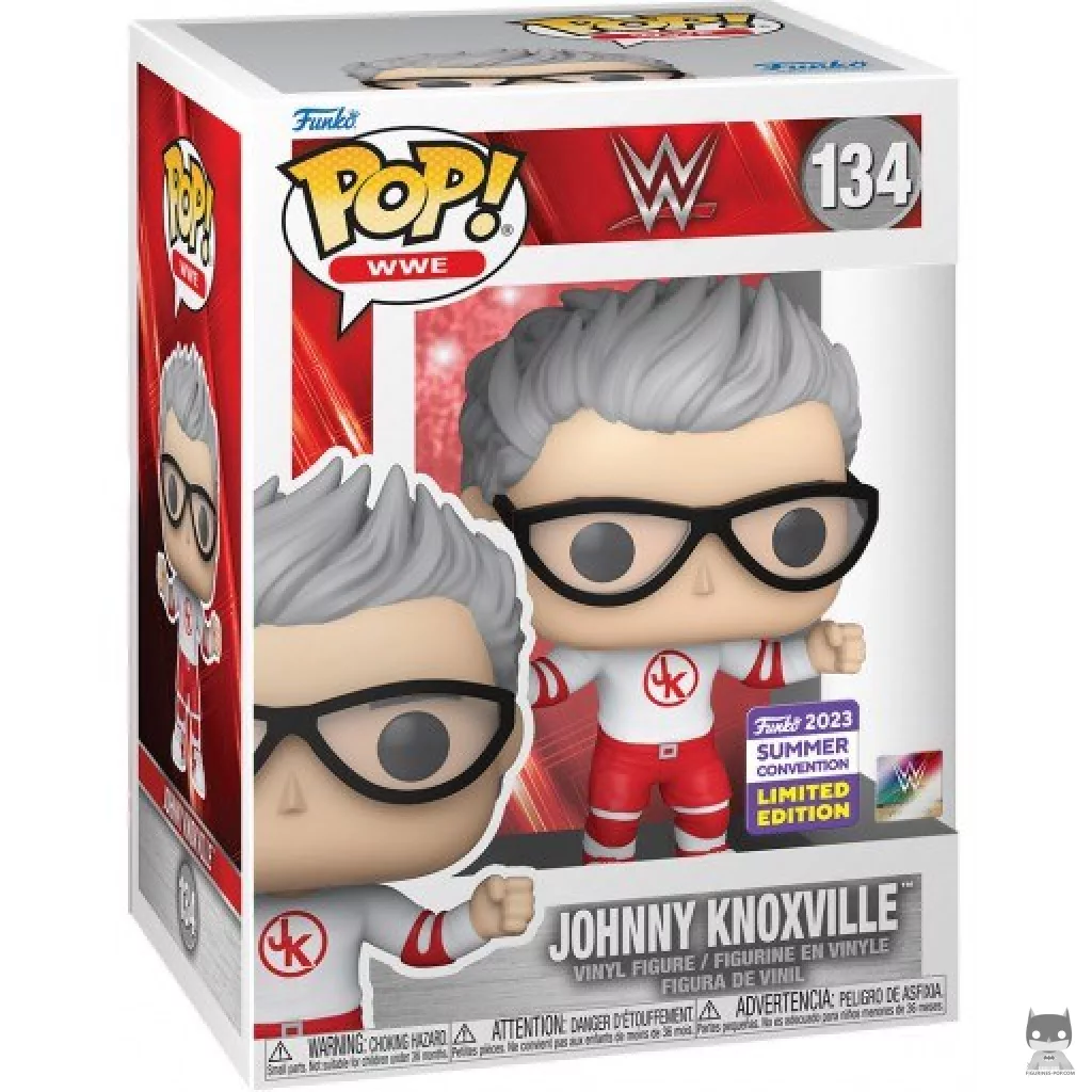 Figura Funko Pop! Johnny Knoxville en su caja