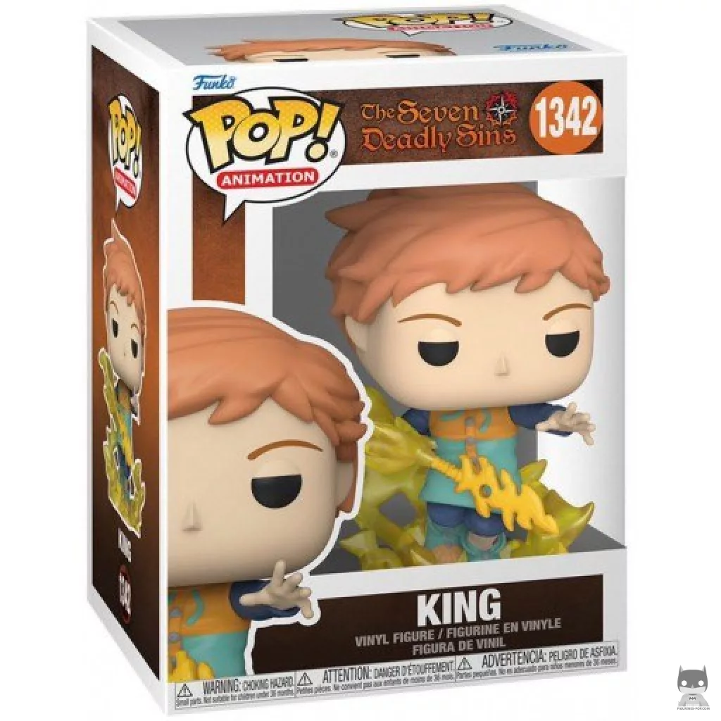 Figura Funko Pop! King en su caja
