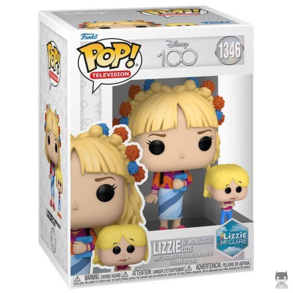 Figura Funko Pop! Lizzie con Lizzie del monólogo en su caja