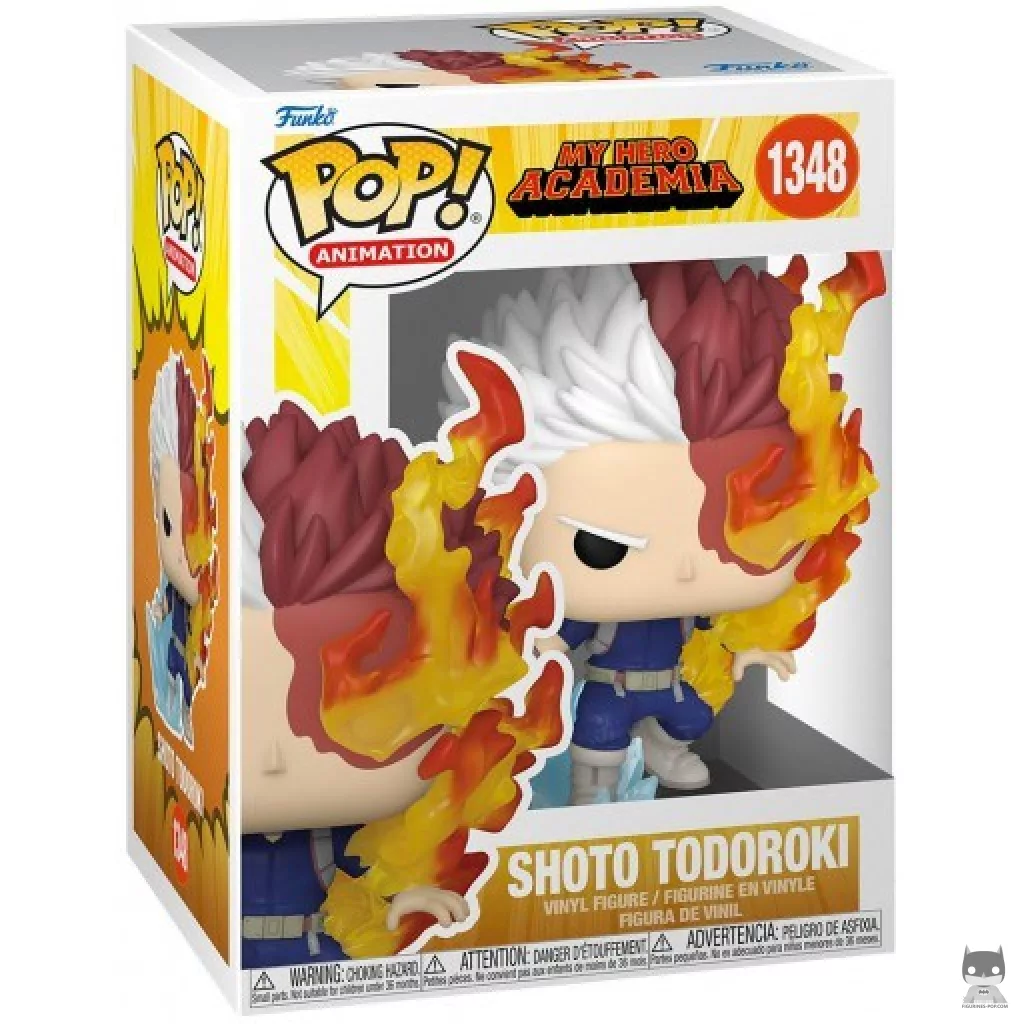 Figura Funko Pop! Shoto Todoroki en su caja