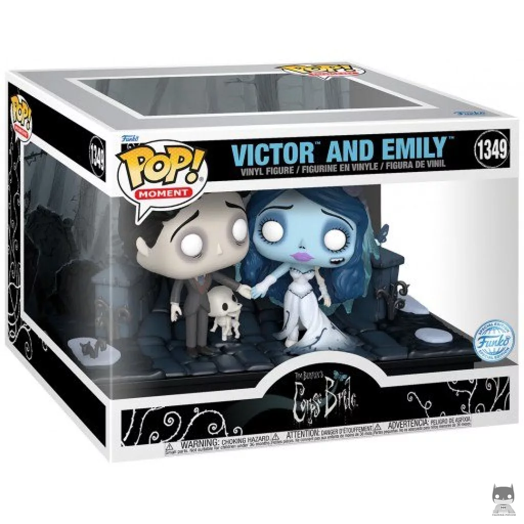 Figura Funko Pop! Victor & Emily en su caja